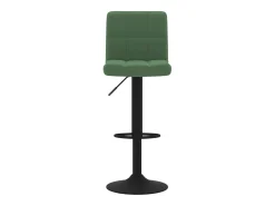 Bancos de bar 2 pcs veludo verde-escuro