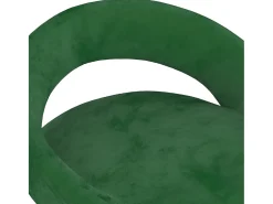Bancos de bar 2 pcs veludo verde-escuro