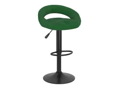 Bancos de bar 2 pcs veludo verde-escuro