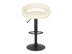 Bancos de bar 2 pcs veludo creme