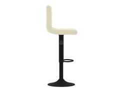 Bancos de bar 2 pcs veludo creme PT967731