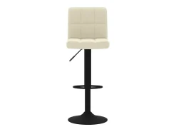 Bancos de bar 2 pcs veludo creme PT967731