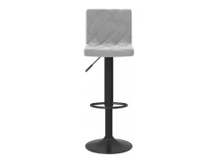 Bancos de bar 2 pcs veludo cinzento-claro PT188659