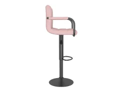 Bancos de bar 2 pcs veludo rosa