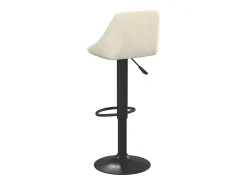 Bancos de bar 2 pcs veludo creme