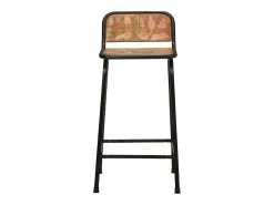 Bancos de bar 2 pcs 46x35,5x80 cm Madeira Maciça Recuperada
