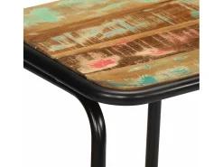 Bancos de bar 2 pcs 46x35,5x80 cm Madeira Maciça Recuperada