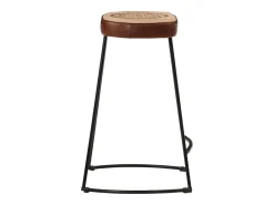 Bancos de bar 2 pcs 41x29x62 cm castanho-escuro PT590782