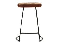 Bancos de bar 2 pcs 41x29x62 cm castanho-escuro PT590782