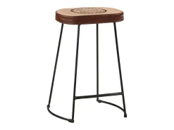 Bancos de bar 2 pcs 41x29x62 cm castanho-escuro PT590782