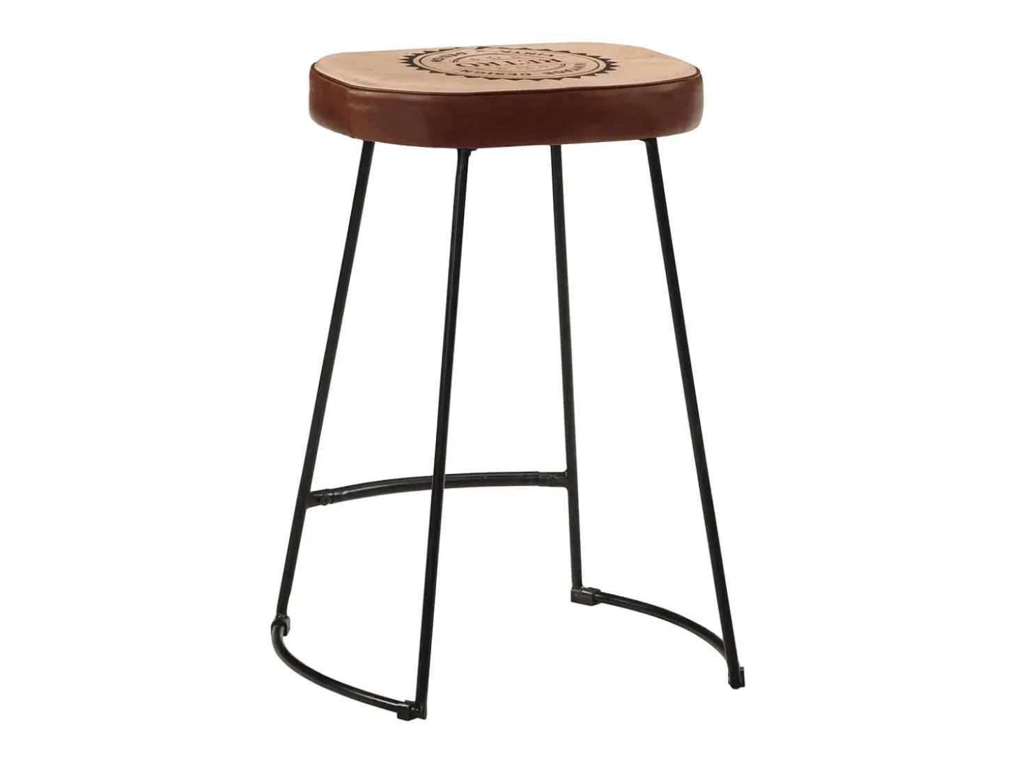 Bancos de bar 2 pcs 41x29x62 cm castanho-escuro PT590782
