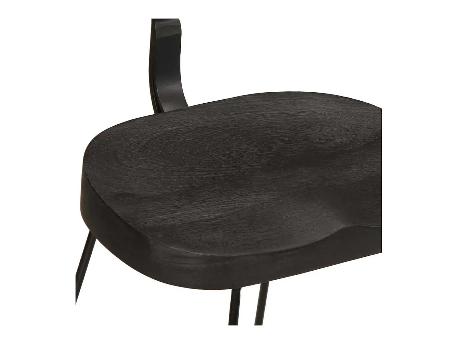 Bancos de bar 2 pcs 49x43x79 cm madeira de mangueira maciça