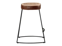 Bancos de bar 2 pcs 40x29,5x53 cm castanho-escuro