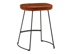 Bancos de bar 2 pcs 40x29,5x53 cm castanho-escuro PT679735
