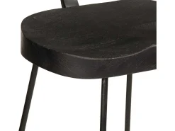 Bancos de bar 2 pcs 49x43x103 cm madeira de mangueira maciça