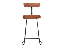 Bancos de bar 2 pcs 49x43x88 cm madeira de mangueira maciça