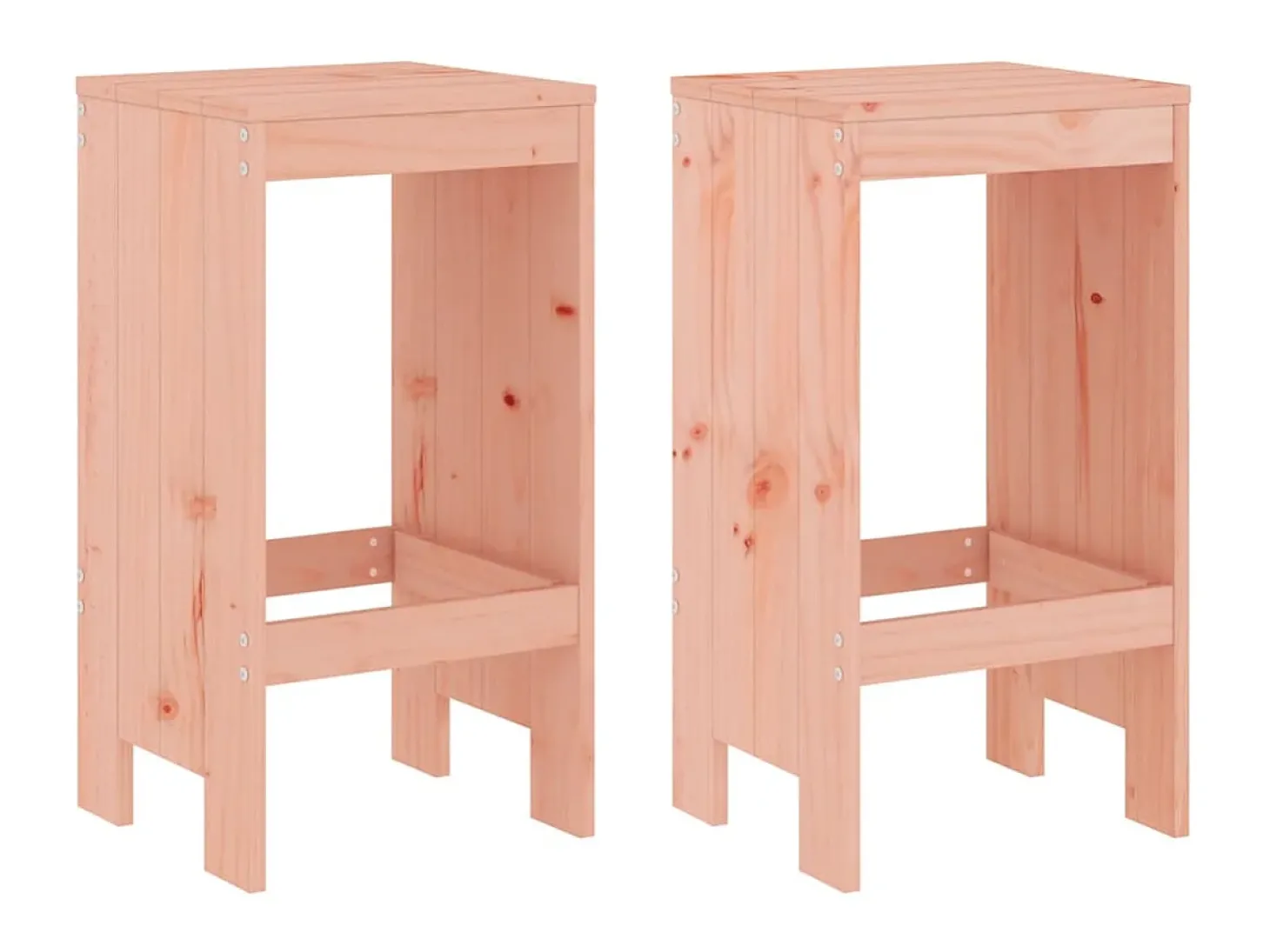 Bancos de bar 2 pcs 40x36x75 cm madeira de douglas maciça PT968357