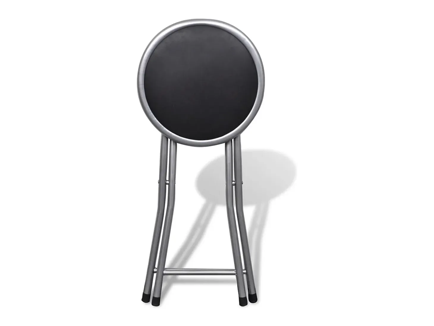 Bancos de bar dobráveis 4 pcs couro artificial PT476916