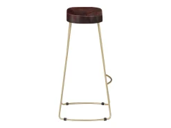 Bancos de bar Gavin 2 pcs madeira mangueira maciça