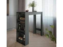 Bartisch antracite 45x110x106 repose