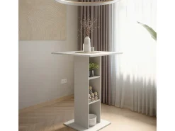 Bartisch branco 75x75x106 repose