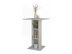 Bartisch branco 75x75x106 repose