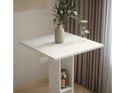 Bartisch branco 65x65x106 repose