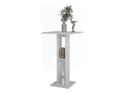 Bartisch branco 65x65x106 repose