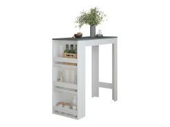 Bartisch branco/antracite 45x110x106 repose
