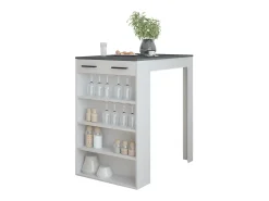 Bartisch branco/antracite 67x100x106 repose