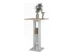 Bartisch branco/sonoma 65x65x106 repose