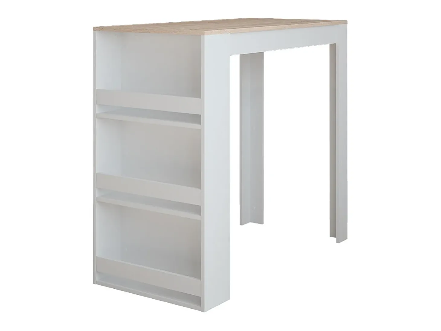 Bartisch branco/sonoma 57x117x106 repose