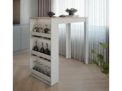 Bartisch branco/sonoma 57x117x106 repose