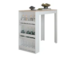 Bartisch branco/sonoma 57x117x106 repose