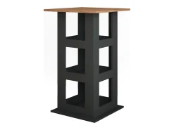 Bartisch carvalho goldkraft/antracite 65x65x106 repose