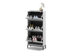 Basculante de sapatos branco 60x24x130 eliza
