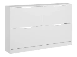 Basculante de sapatos branco 116.6x22x72.5 luca