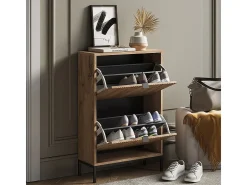 Basculante de sapatos carvalho viking 60x24x92 eliza