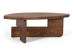 Base de mesa em madeira de mangue