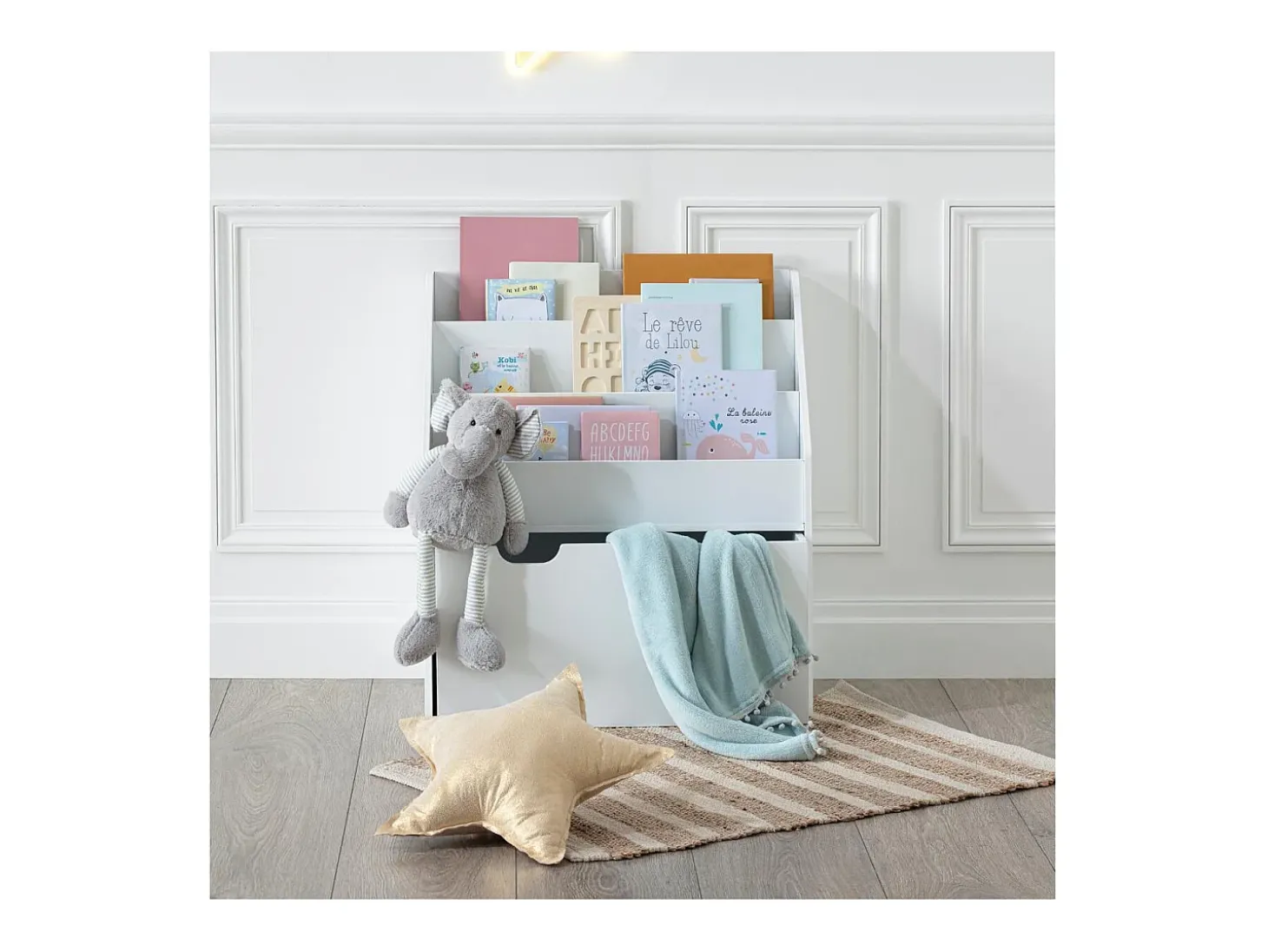 Bazar biblioteca 62,5x70x30cm
