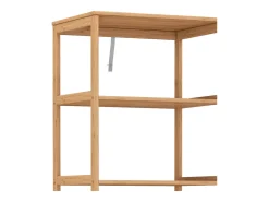 Bücherregal bambu 48.3x35.5x166.5 novaro