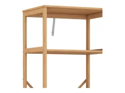 Bücherregal bambu 48.3x35.5x140.3 novaro