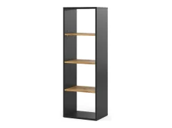 Bücherregal carvalho antracite/goldkraft 40x30x120 tomy