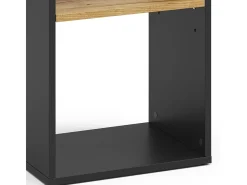 Bücherregal carvalho antracite/goldkraft 40x30x74 tomy