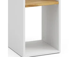 Bücherregal carvalho branco/dourado 30x30x74 tomy