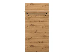 Bengaleiro de parede 3 ganchos 1 prateleira Liora Wood