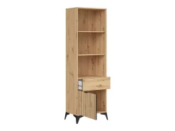 Biblioteca 1 porta 1 gaveta Mao madeira 197cm