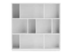 Biblioteca 3 prateleiras - A117cm x C119cm x P32cm branco - Nack