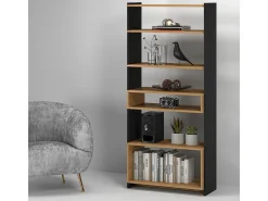 Biblioteca Tara madeira 180cm
