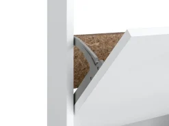 Bill | Sapateira com 2 Abas e 1 Aba de Tampo Branco